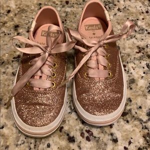 Keds for Kate Spade Rose Gold Sneakers